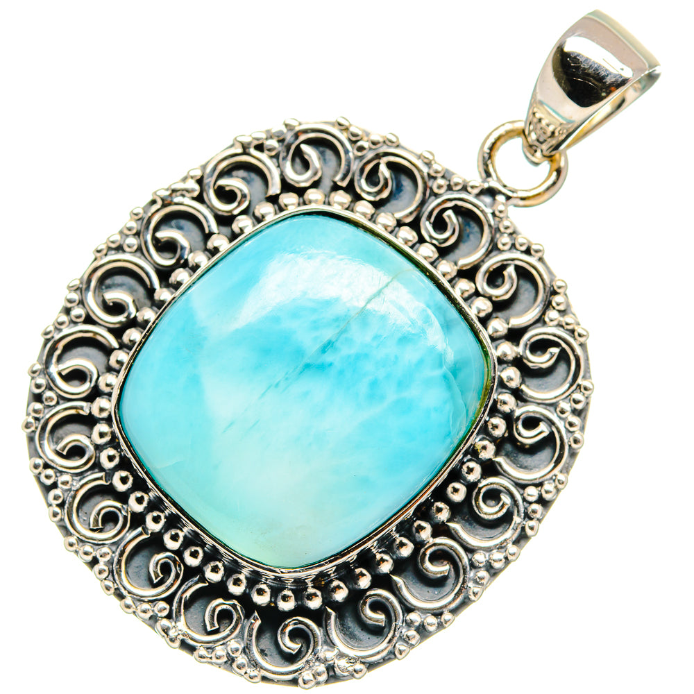 Larimar Pendants handcrafted by Ana Silver Co - PD25841 - Photo 2
