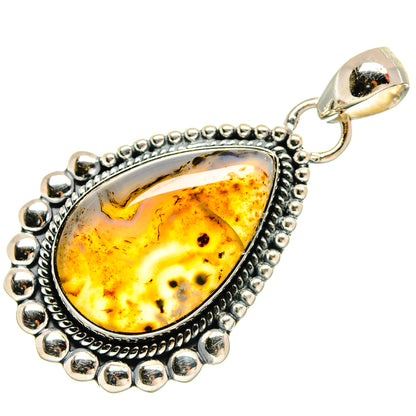 Ocean Jasper Pendants handcrafted by Ana Silver Co - PD25868 - Photo 2
