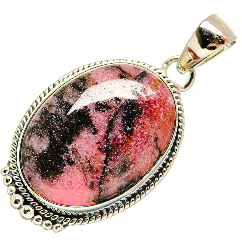 Rhodonite Pendants handcrafted by Ana Silver Co - PD25875 - Photo 2