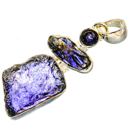 Tanzanite Pendants handcrafted by Ana Silver Co - PD25878 - Photo 2