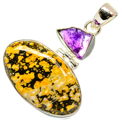 Ocean Jasper Pendants handcrafted by Ana Silver Co - PD25879 - Photo 2