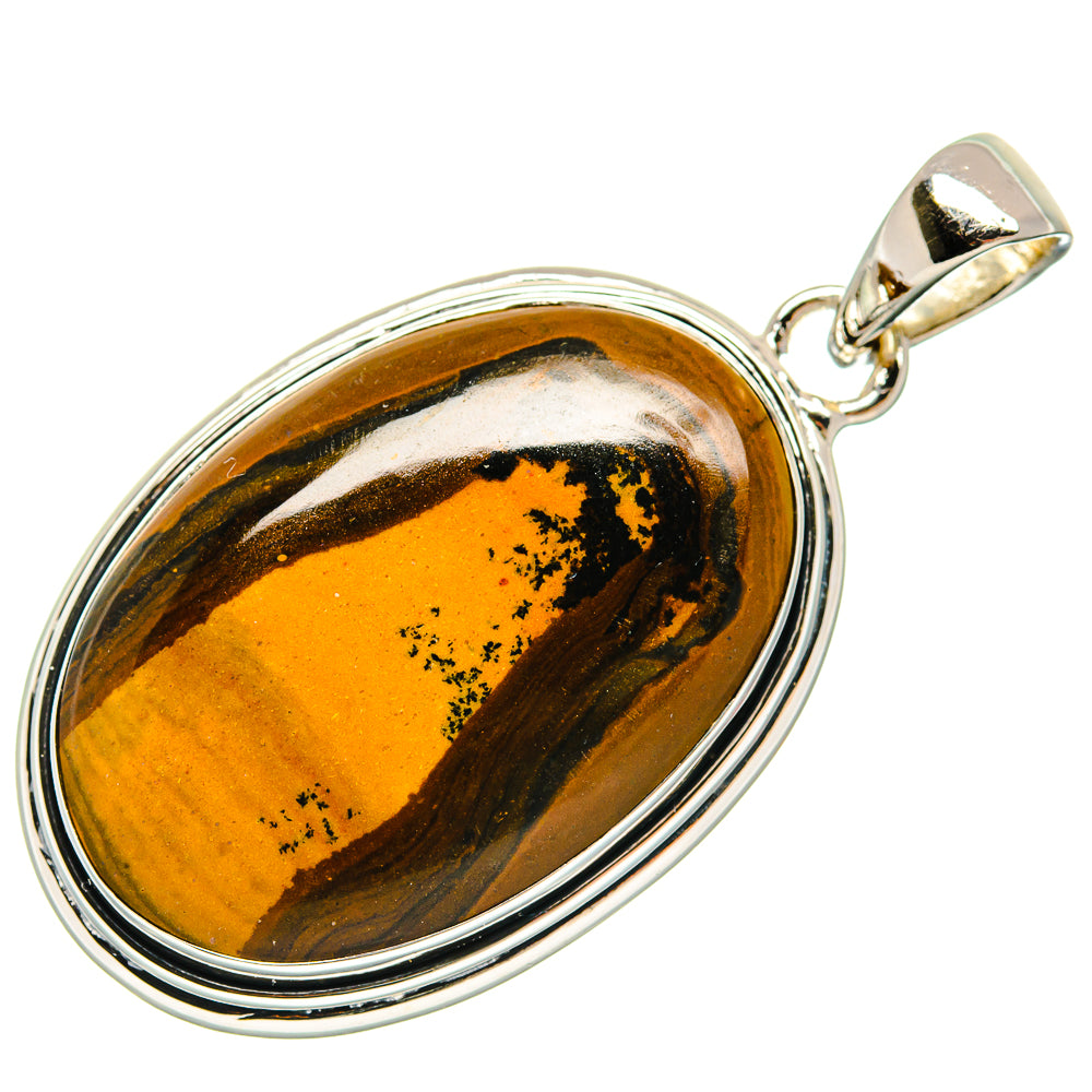 Picture Jasper Pendants handcrafted by Ana Silver Co - PD25887 - Photo 2