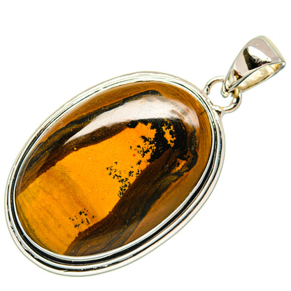 Picture Jasper Pendants handcrafted by Ana Silver Co - PD25887 - Photo 2
