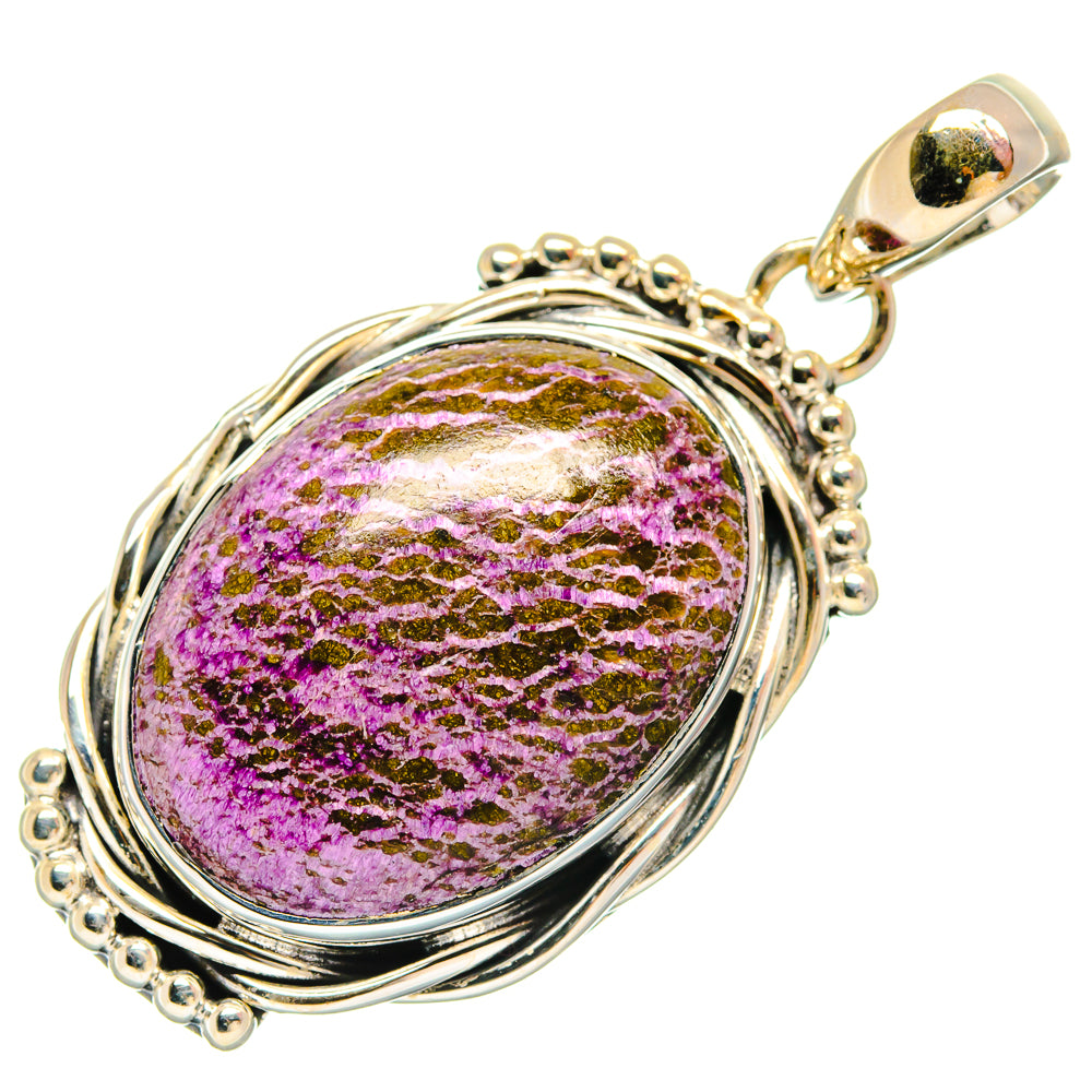 Stichtite Pendants handcrafted by Ana Silver Co - PD25899 - Photo 2