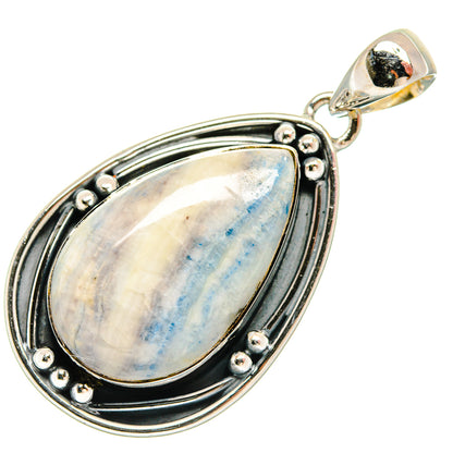 Blue Scheelite Pendants handcrafted by Ana Silver Co - PD25904 - Photo 2
