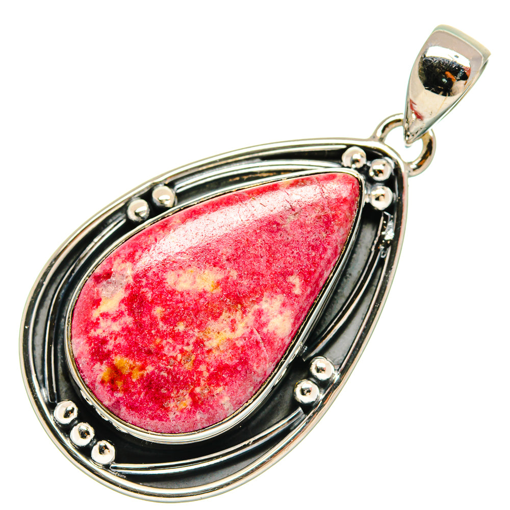 Thulite Pendants handcrafted by Ana Silver Co - PD25916 - Photo 2