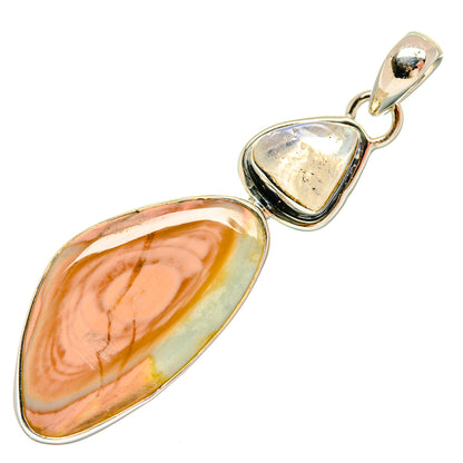 Polychrome Jasper Pendants handcrafted by Ana Silver Co - PD25927 - Photo 2