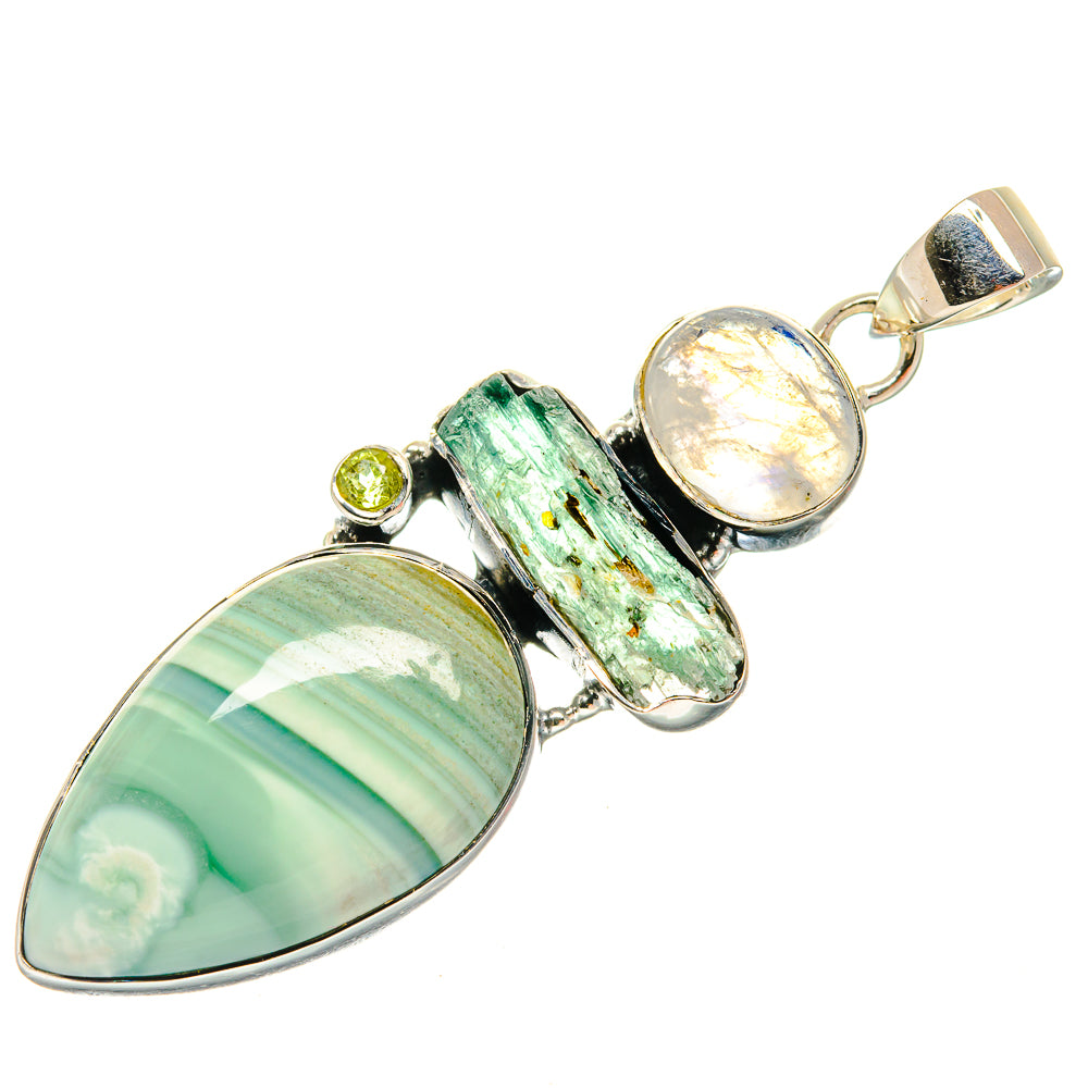 Ocean Jasper Pendants handcrafted by Ana Silver Co - PD25928 - Photo 2