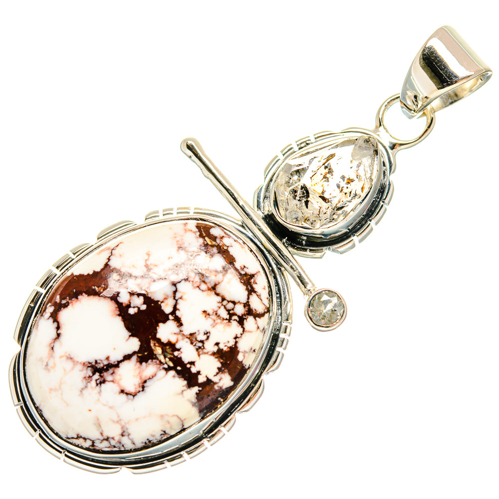 Wild Horse Jasper Pendants handcrafted by Ana Silver Co - PD25931 - Photo 2