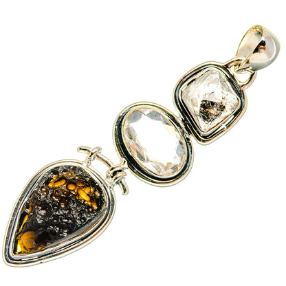 Tektite Pendants handcrafted by Ana Silver Co - PD25934 - Photo 2