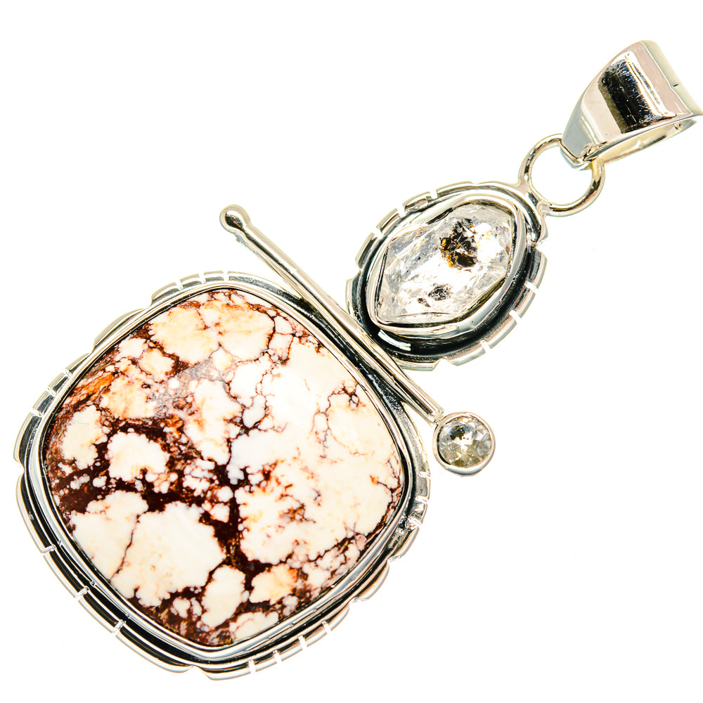Wild Horse Jasper Pendants handcrafted by Ana Silver Co - PD25942 - Photo 2