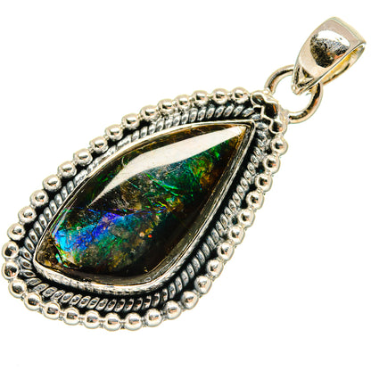 Ammolite Pendants handcrafted by Ana Silver Co - PD25959