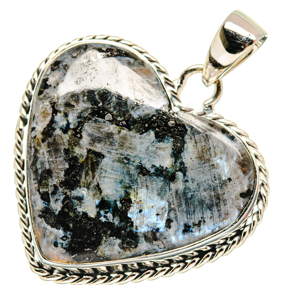 Gabbro Stone Pendants handcrafted by Ana Silver Co - PD25970 - Photo 2