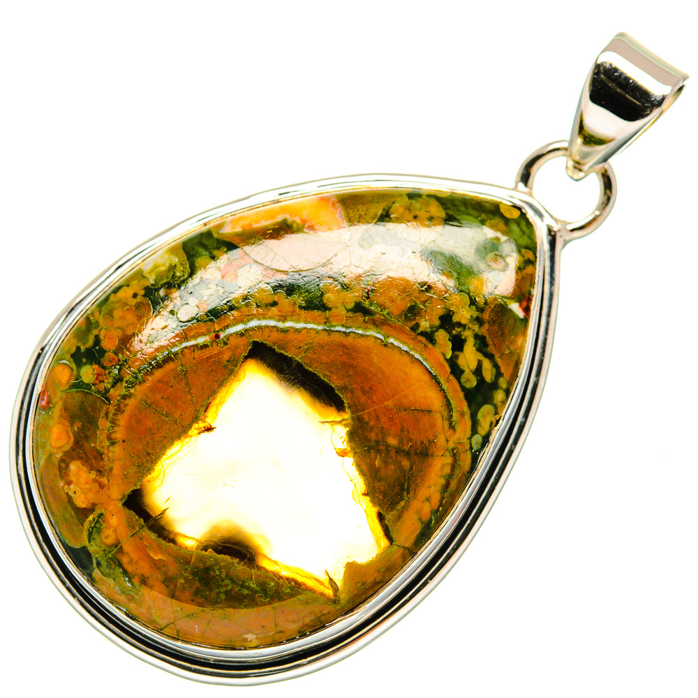 Rainforest Opal Pendants handcrafted by Ana Silver Co - PD25973 - Photo 2