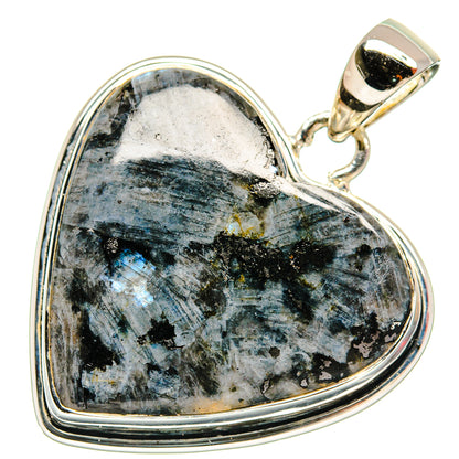 Gabbro Stone Pendants handcrafted by Ana Silver Co - PD25977 - Photo 2