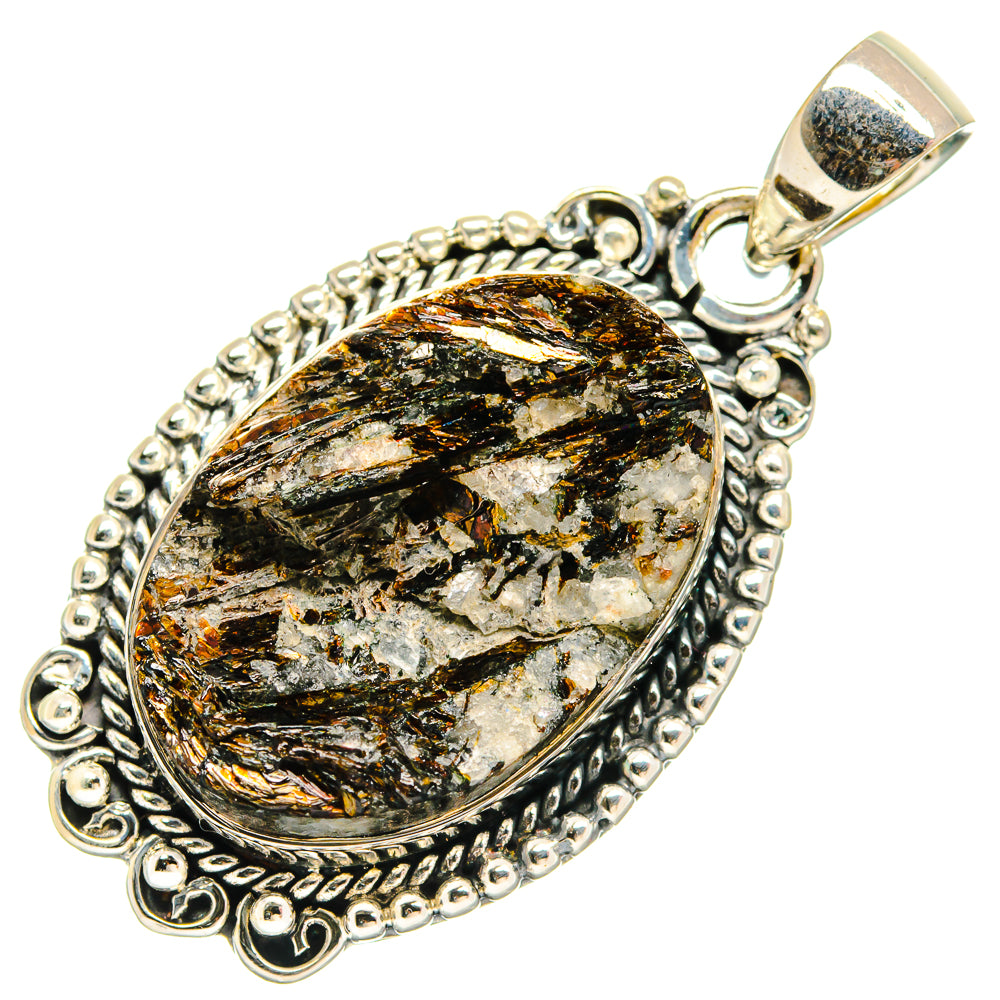 Astrophyllite Pendants handcrafted by Ana Silver Co - PD25985 - Photo 2