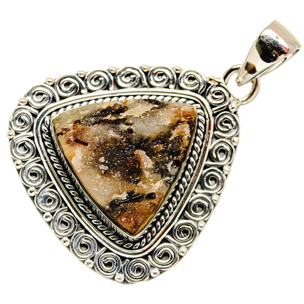 Astrophyllite Pendants handcrafted by Ana Silver Co - PD25995 - Photo 2