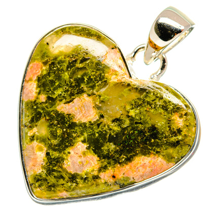 Unakite Pendants handcrafted by Ana Silver Co - PD26004 - Photo 2