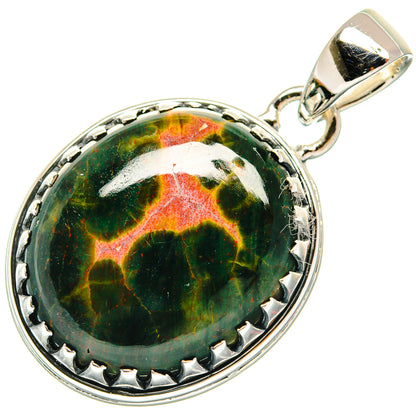 Ocean Jasper Pendants handcrafted by Ana Silver Co - PD26021 - Photo 2