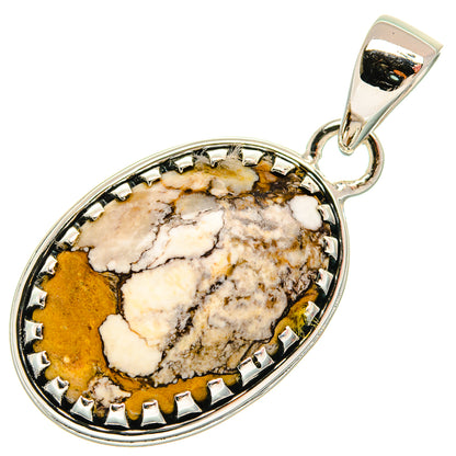 Wild Horse Jasper Pendants handcrafted by Ana Silver Co - PD26026 - Photo 2