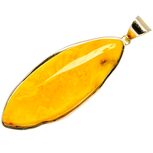 Baltic Amber Pendants handcrafted by Ana Silver Co - PD26034 - Photo 2