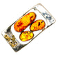 Baltic Amber Pendants handcrafted by Ana Silver Co - PD26038 - Photo 2