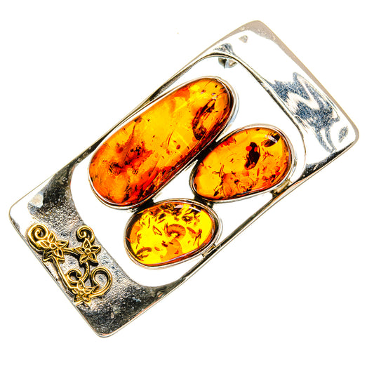 Baltic Amber Pendants handcrafted by Ana Silver Co - PD26038 - Photo 2