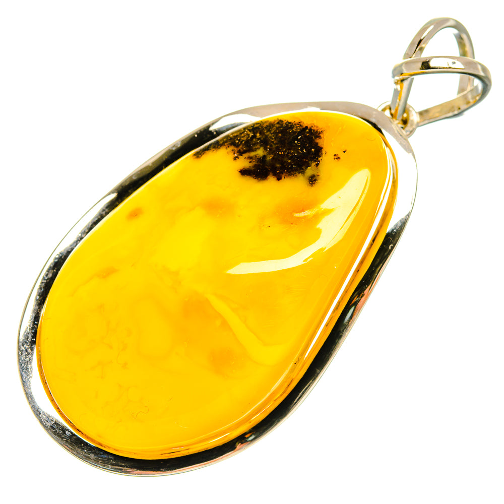 Baltic Amber Pendants handcrafted by Ana Silver Co - PD26042 - Photo 2