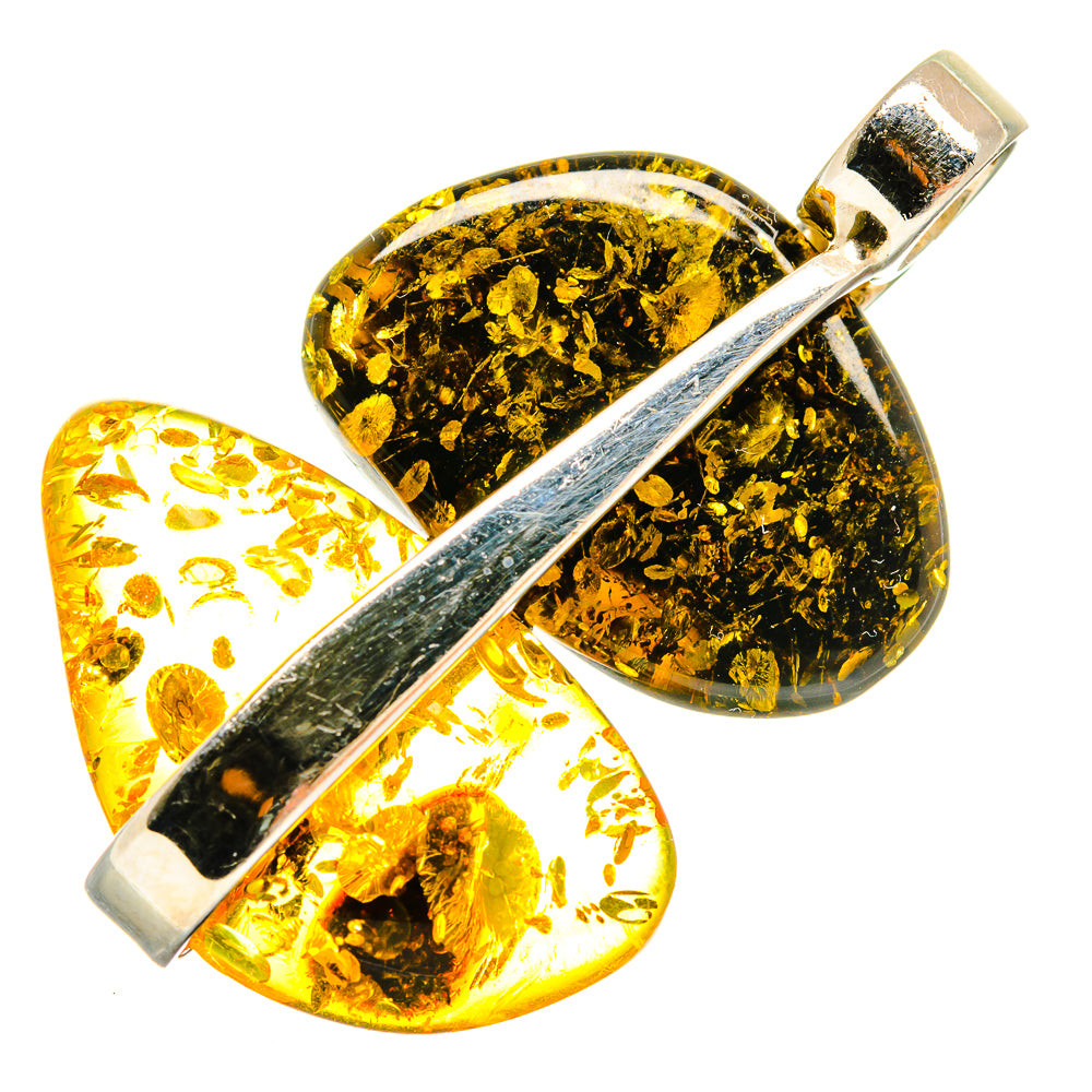 Baltic Amber Pendants handcrafted by Ana Silver Co - PD26065 - Photo 2