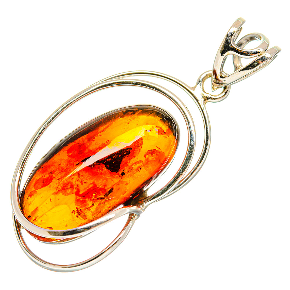 Baltic Amber Pendants handcrafted by Ana Silver Co - PD26074 - Photo 2