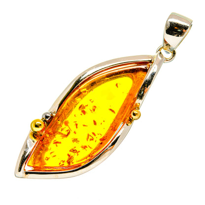 Baltic Amber Pendants handcrafted by Ana Silver Co - PD26075 - Photo 2