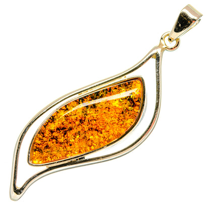 Baltic Amber Pendants handcrafted by Ana Silver Co - PD26080 - Photo 2