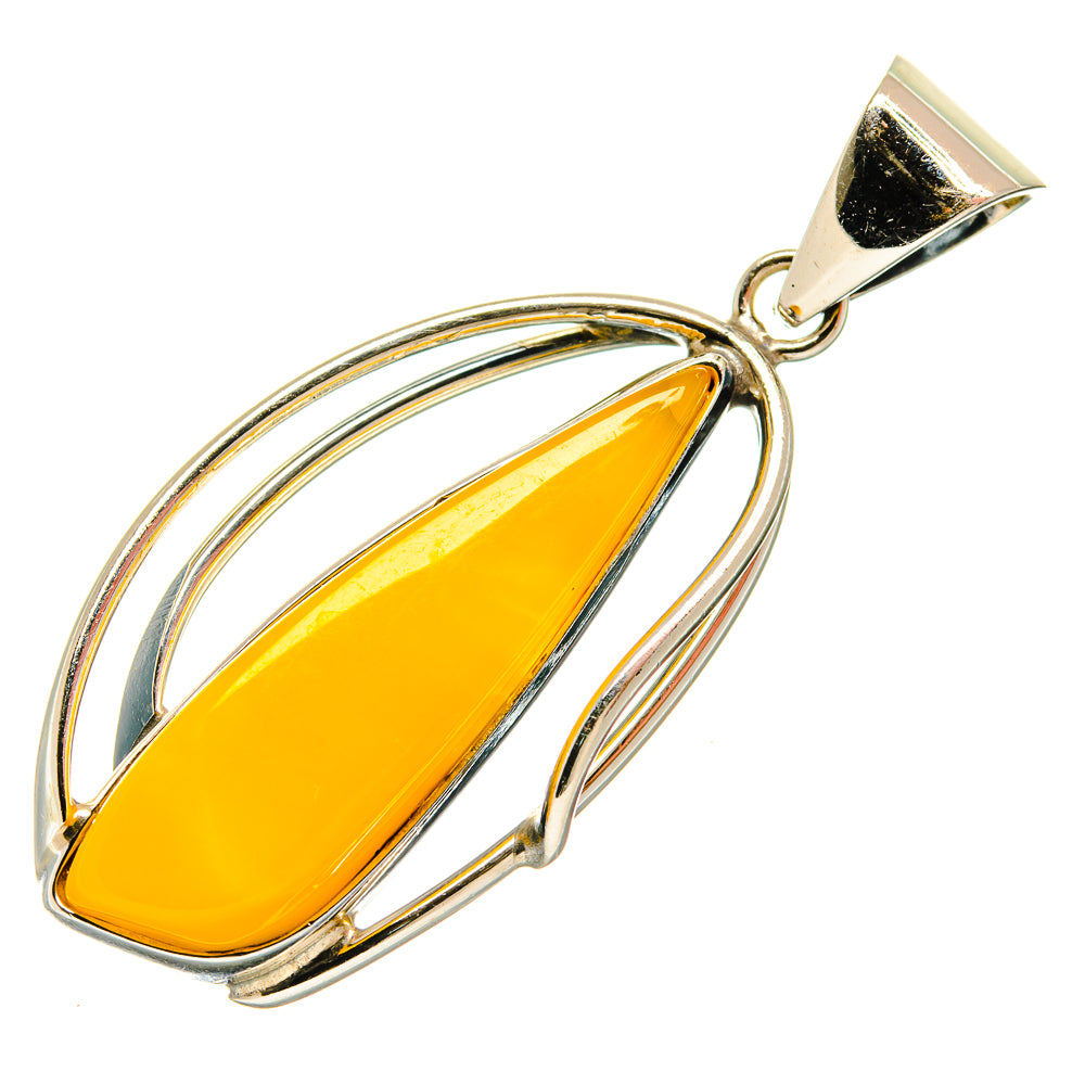 Baltic Amber Pendants handcrafted by Ana Silver Co - PD26091 - Photo 2