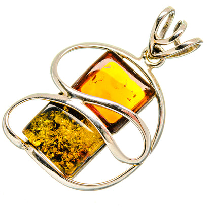 Baltic Amber Pendants handcrafted by Ana Silver Co - PD26098 - Photo 2