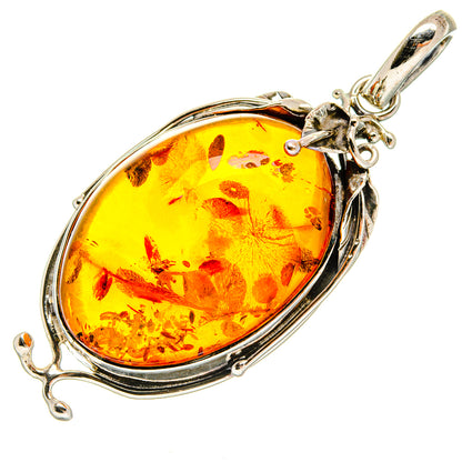 Baltic Amber Pendants handcrafted by Ana Silver Co - PD26100 - Photo 2
