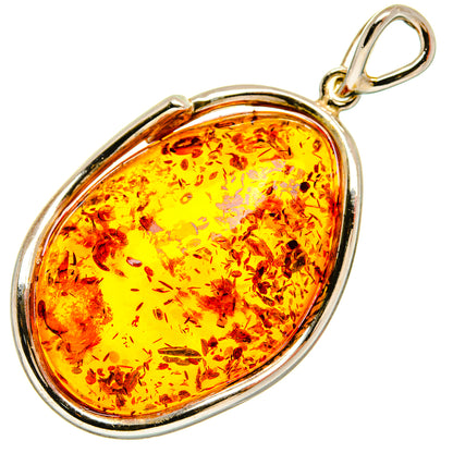 Baltic Amber Pendants handcrafted by Ana Silver Co - PD26102 - Photo 2