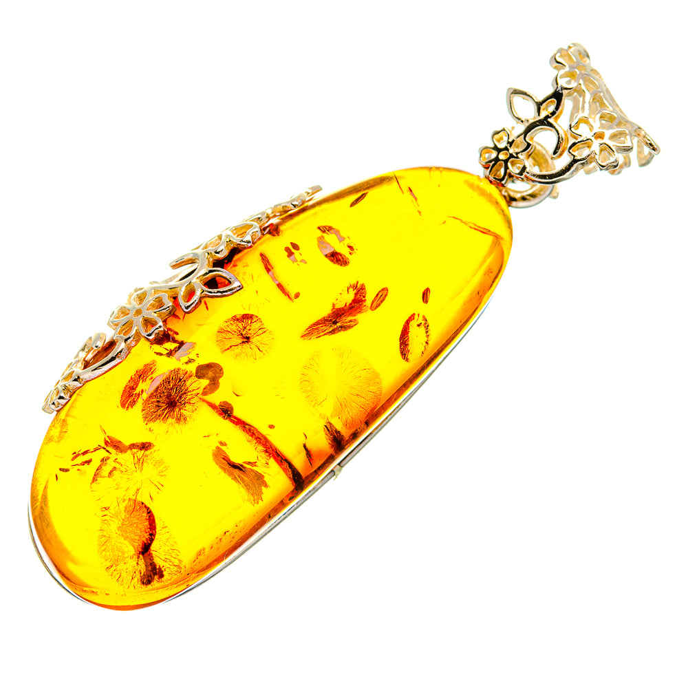 Baltic Amber Pendants handcrafted by Ana Silver Co - PD26122 - Photo 2