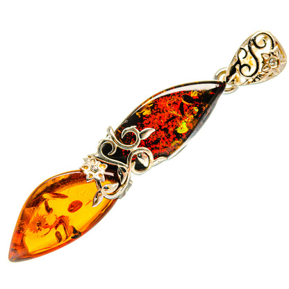 Baltic Amber Pendants handcrafted by Ana Silver Co - PD26125 - Photo 2