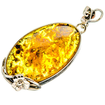 Baltic Amber Pendants handcrafted by Ana Silver Co - PD26137 - Photo 2