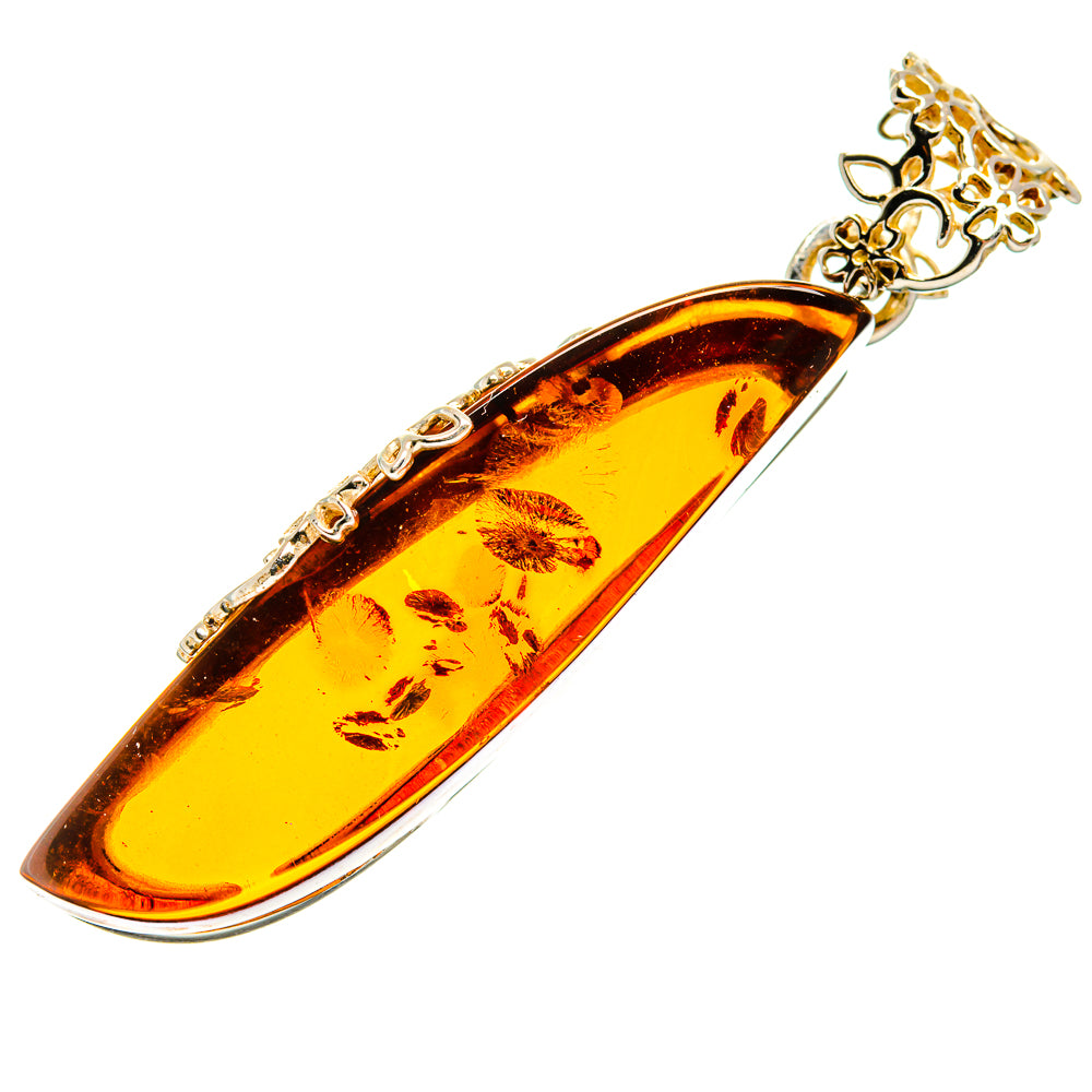 Baltic Amber Pendants handcrafted by Ana Silver Co - PD26144 - Photo 2