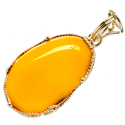 Baltic Amber Pendants handcrafted by Ana Silver Co - PD26163 - Photo 2