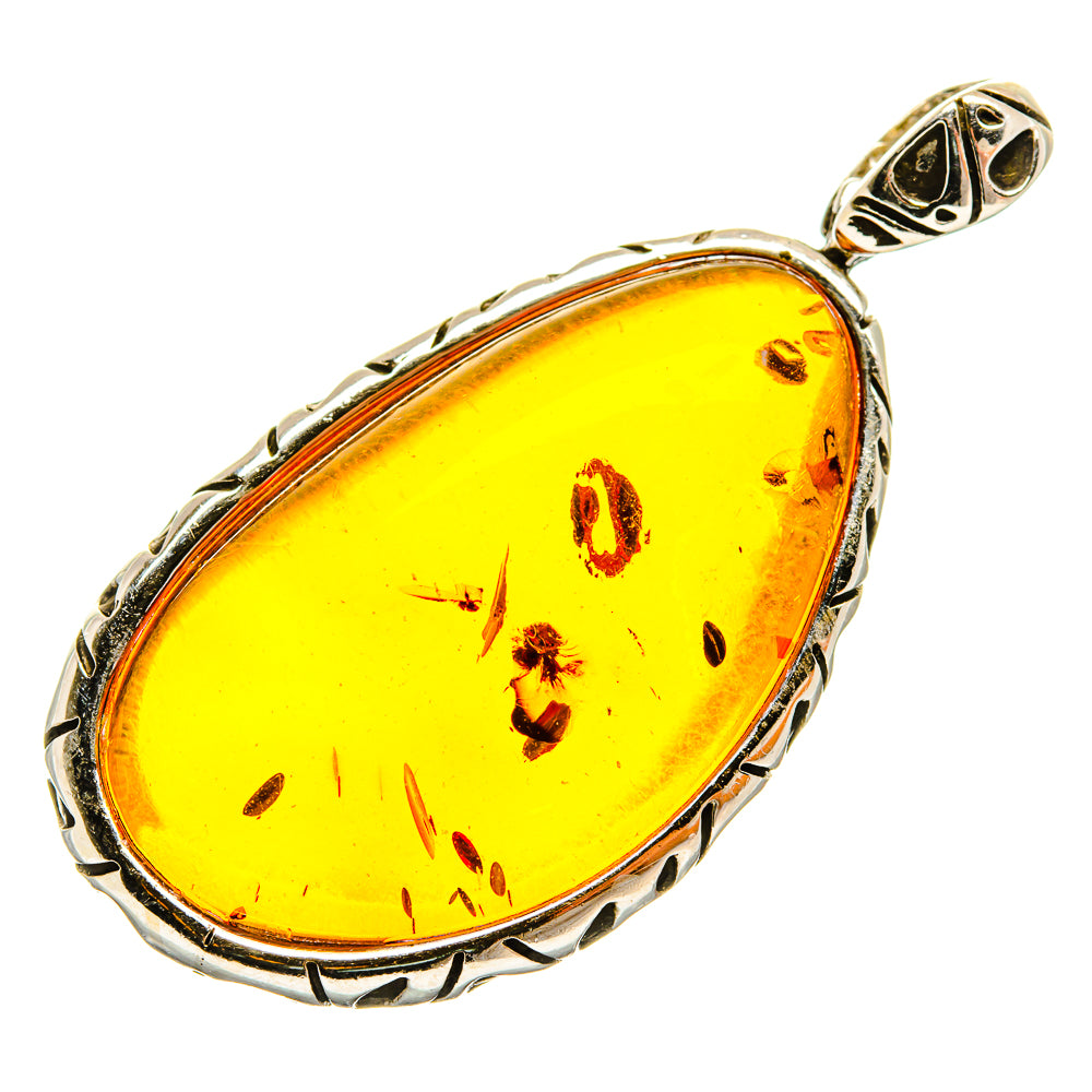 Baltic Amber Pendants handcrafted by Ana Silver Co - PD26167 - Photo 2