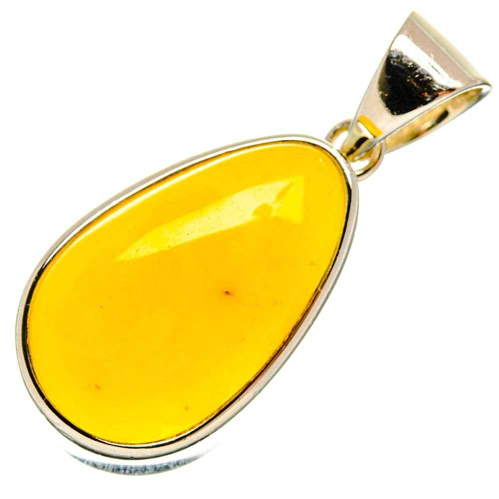 Baltic Amber Pendants handcrafted by Ana Silver Co - PD26181 - Photo 2