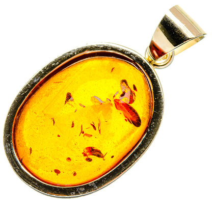 Baltic Amber Pendants handcrafted by Ana Silver Co - PD26182 - Photo 2
