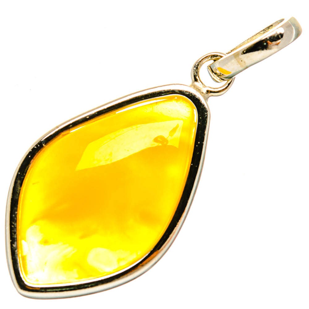 Baltic Amber Pendants handcrafted by Ana Silver Co - PD26192 - Photo 2