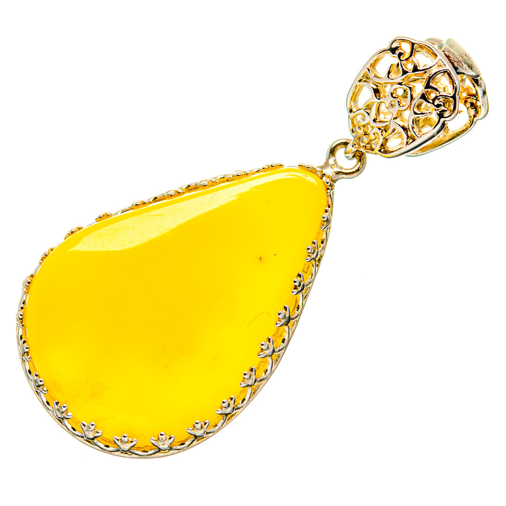 Baltic Amber Pendants handcrafted by Ana Silver Co - PD26196 - Photo 2
