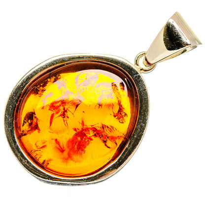 Baltic Amber Pendants handcrafted by Ana Silver Co - PD26202 - Photo 2