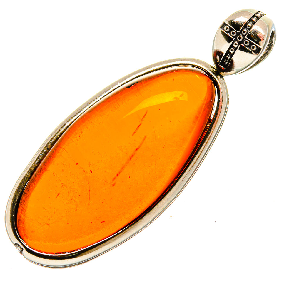 Baltic Amber Pendants handcrafted by Ana Silver Co - PD26203 - Photo 2