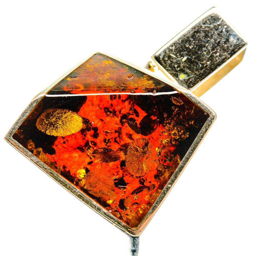 Baltic Amber Pendants handcrafted by Ana Silver Co - PD26204 - Photo 2