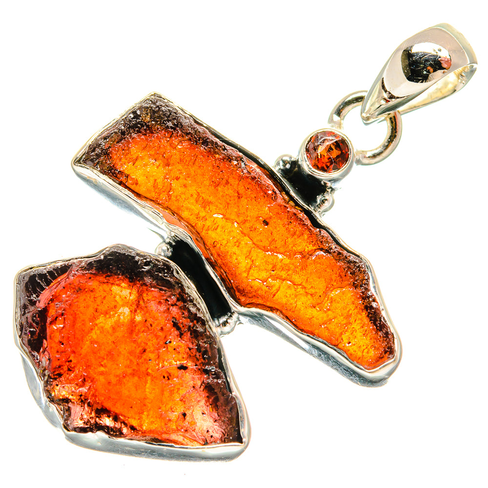Garnet Pendants handcrafted by Ana Silver Co - PD26207 - Photo 2